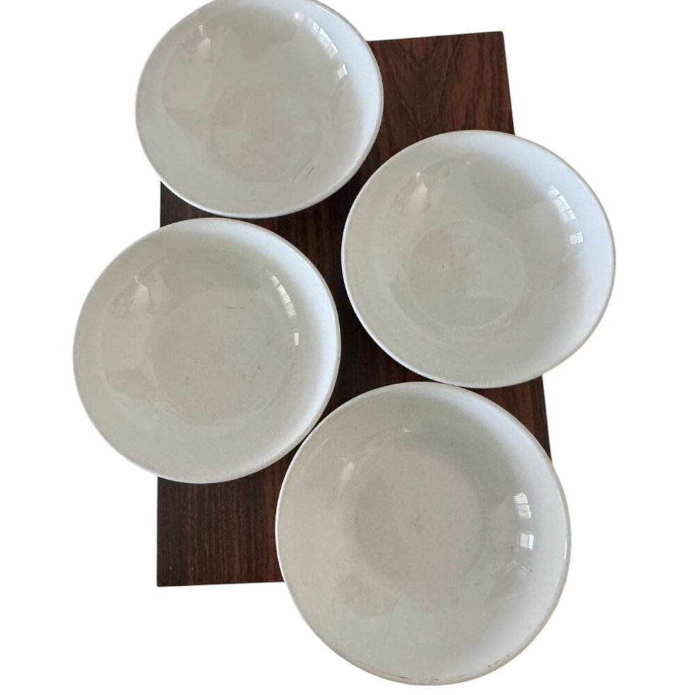 Pyroceram Bowls by Corning 5" across No chips set of 4